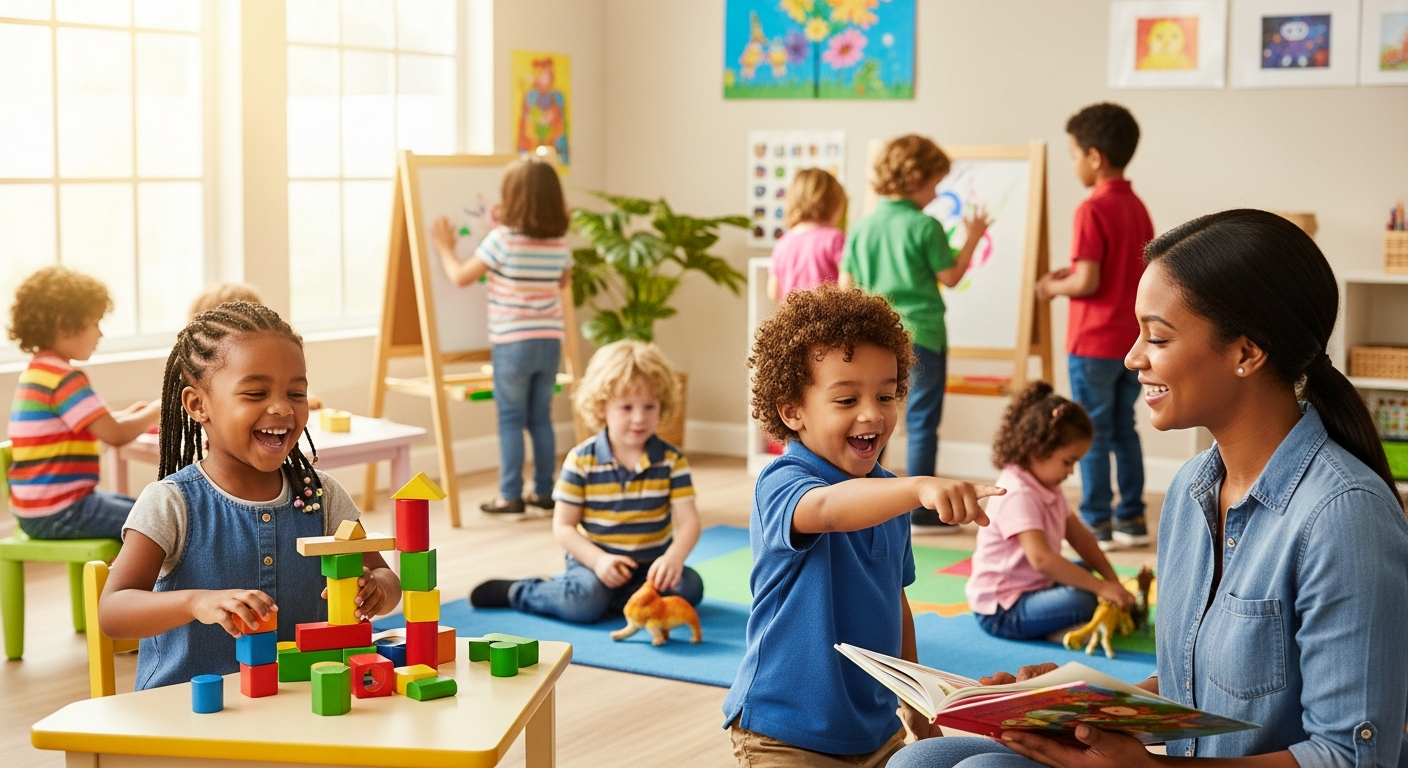 Children playing